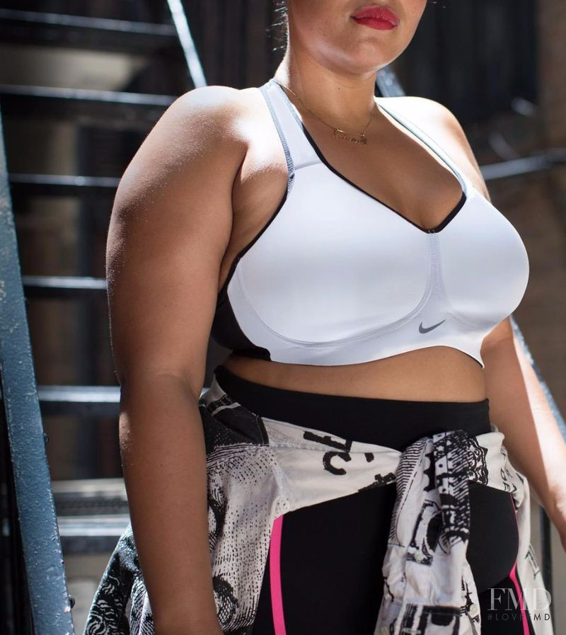Paloma Elsesser featured in  the Nike advertisement for Summer 2016