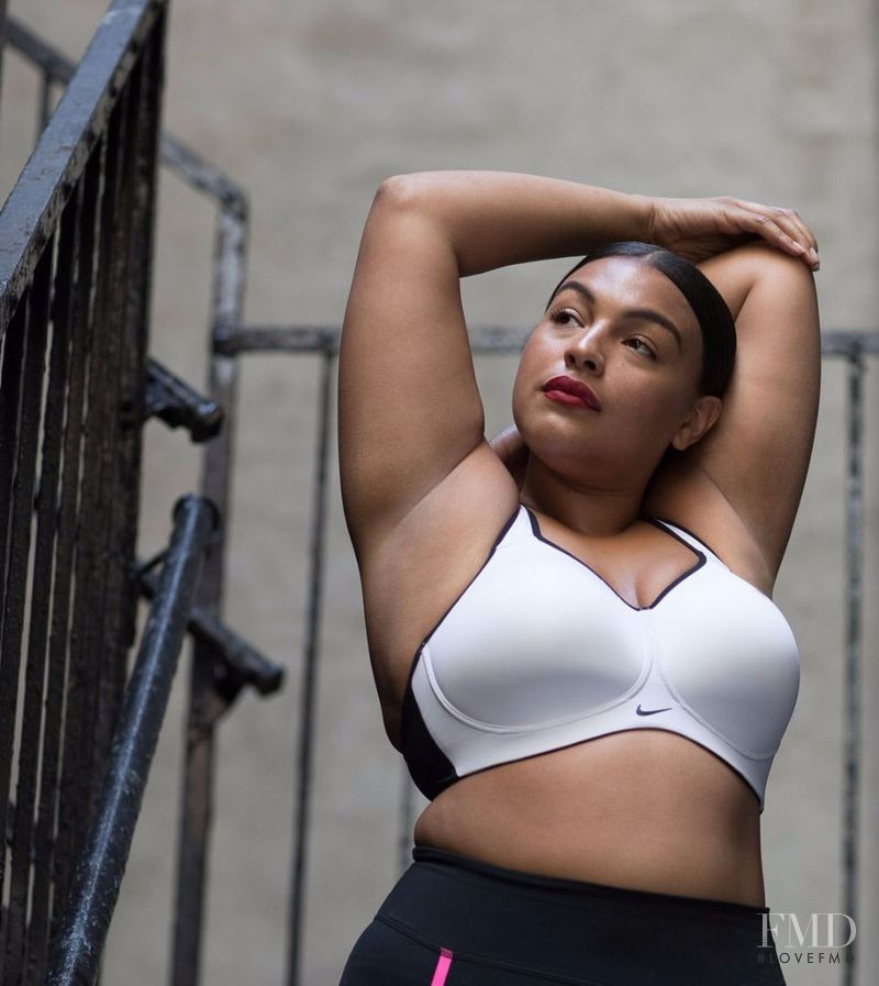 Paloma Elsesser featured in  the Nike advertisement for Summer 2016