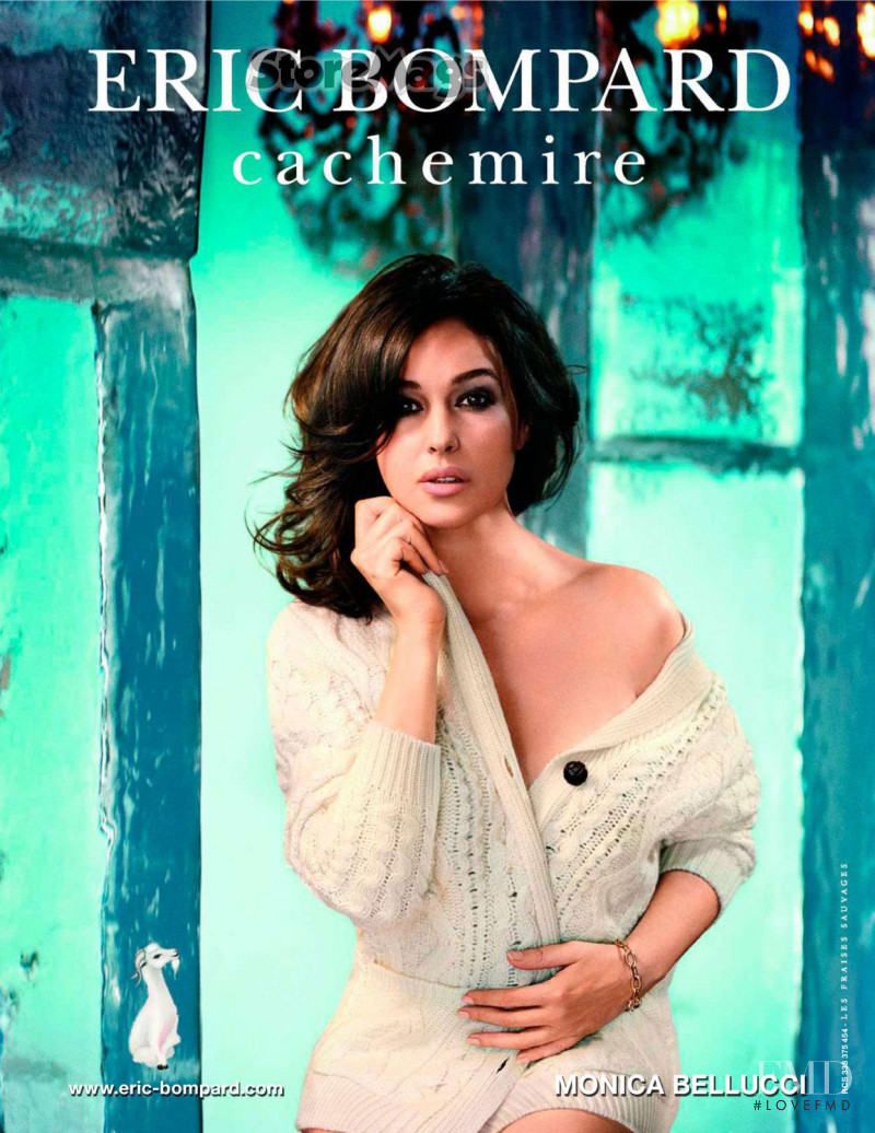 Monica Bellucci featured in  the Eric Bompard advertisement for Autumn/Winter 2011