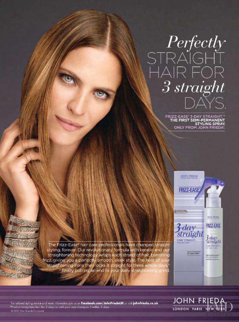 John Frieda advertisement for Spring/Summer 2011