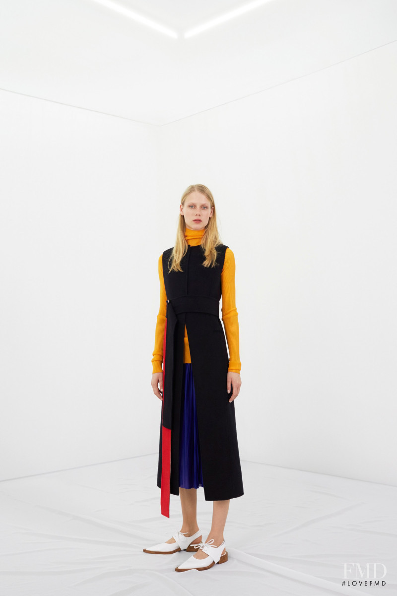 Sofie Hemmet featured in  the Victoria Beckham lookbook for Pre-Fall 2016