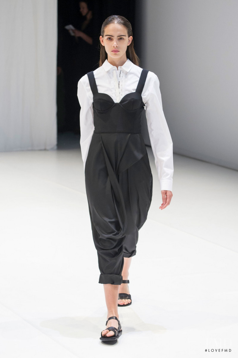 Matilde Buoso featured in  the Hussein Chalayan fashion show for Spring/Summer 2018