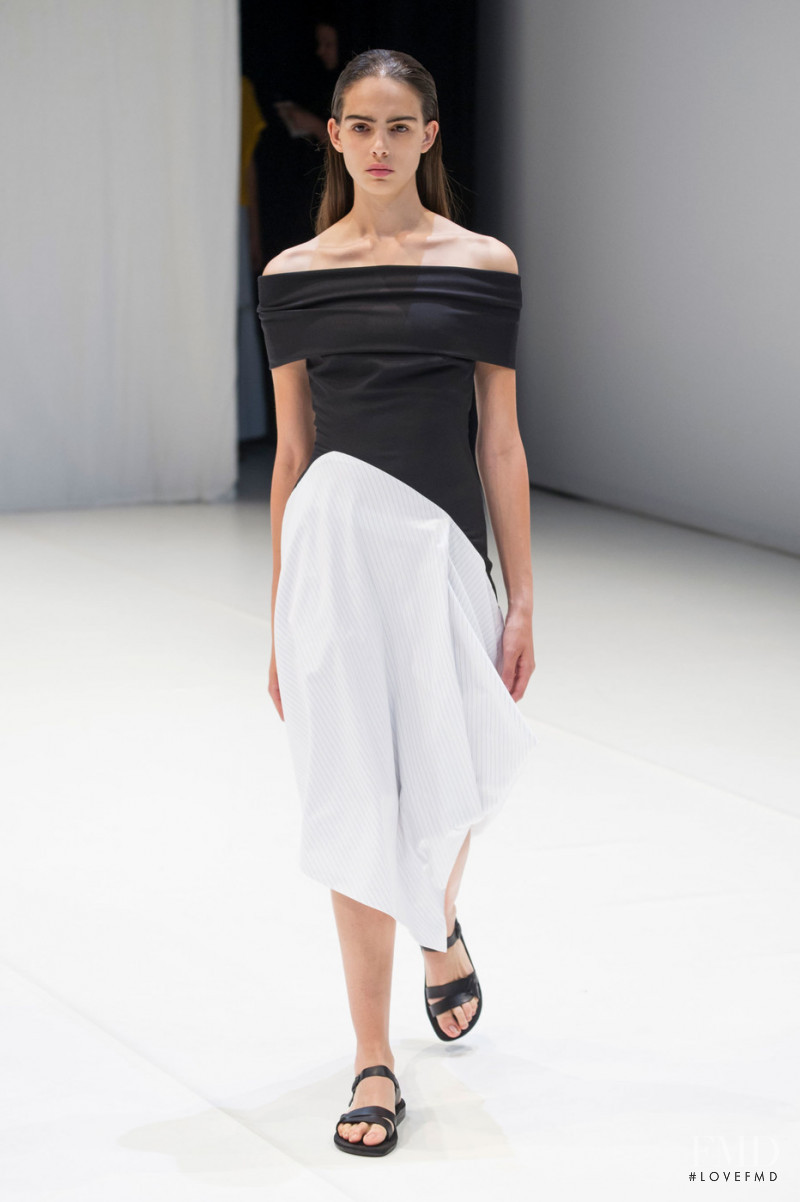 Matilde Buoso featured in  the Hussein Chalayan fashion show for Spring/Summer 2018