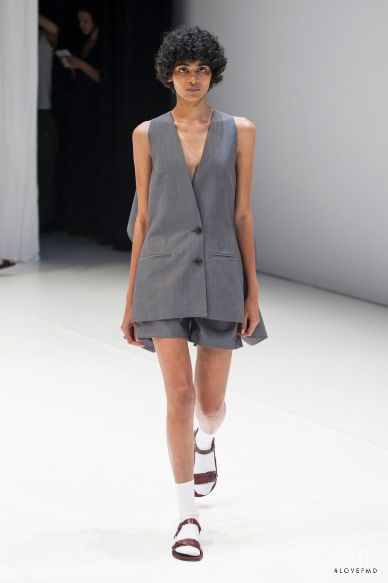 Radhika Nair featured in  the Hussein Chalayan fashion show for Spring/Summer 2018