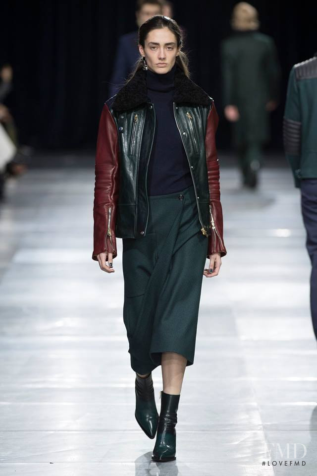 Amanda Googe featured in  the Paul Smith fashion show for Autumn/Winter 2018