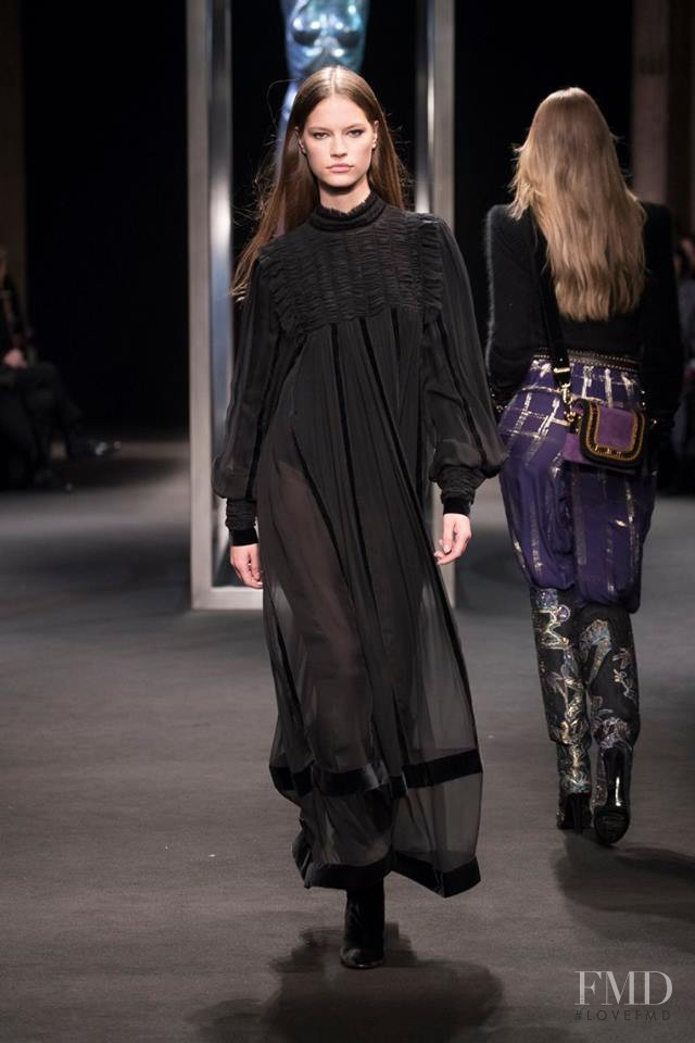 Faretta Radic featured in  the Alberta Ferretti fashion show for Autumn/Winter 2018