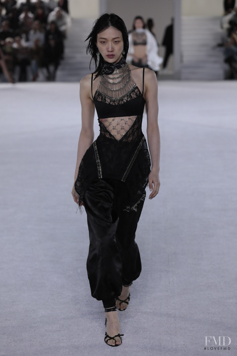 So Ra Choi featured in  the Alexander Wang fashion show for Spring/Summer 2019