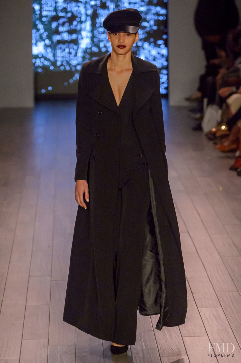 Hanne Linhares featured in  the Serena Williams Signature Statement fashion show for Spring/Summer 2017