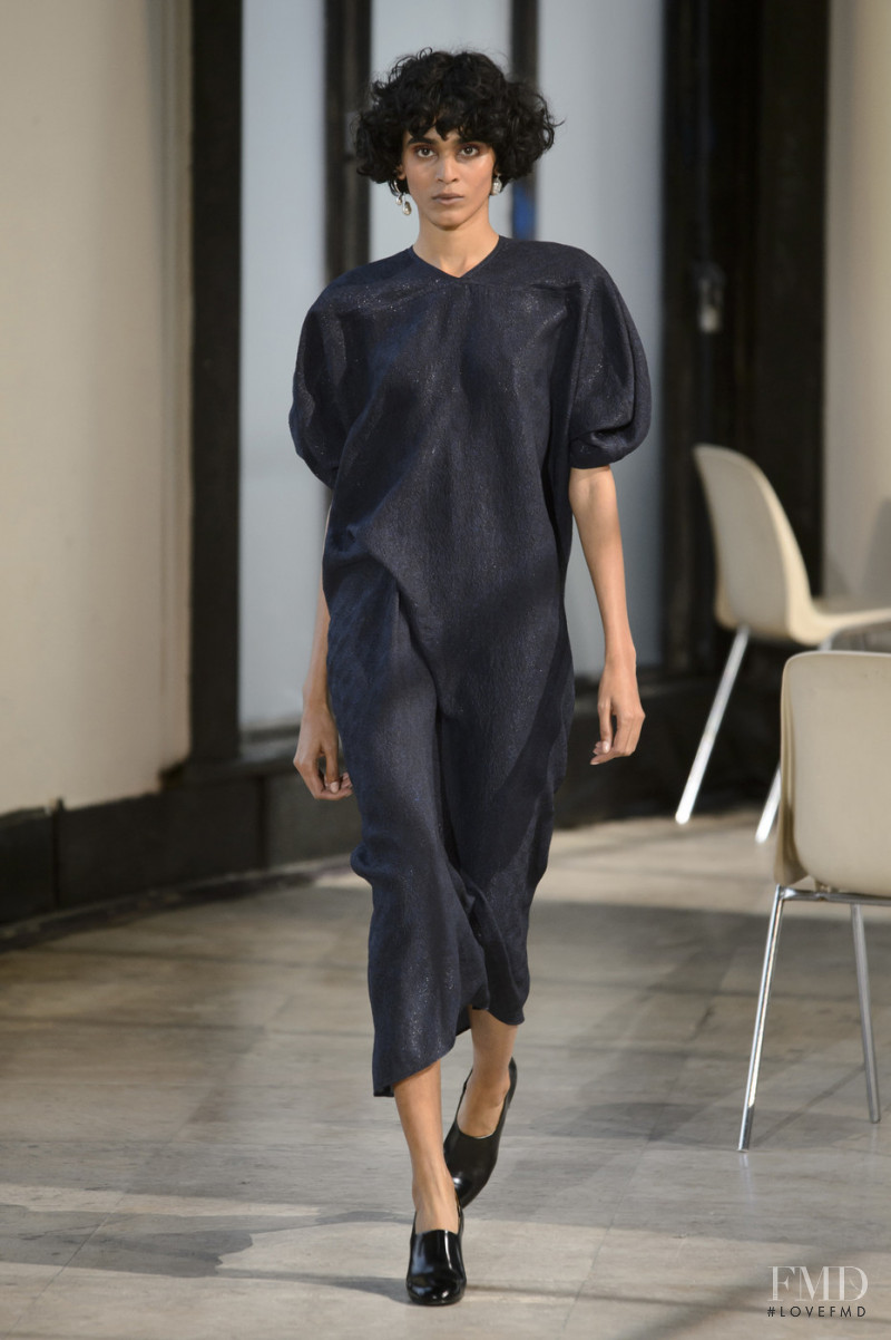 Radhika Nair featured in  the Christophe Lemaire fashion show for Spring/Summer 2018