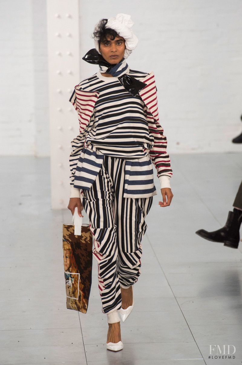 Radhika Nair featured in  the Fashion East fashion show for Autumn/Winter 2018