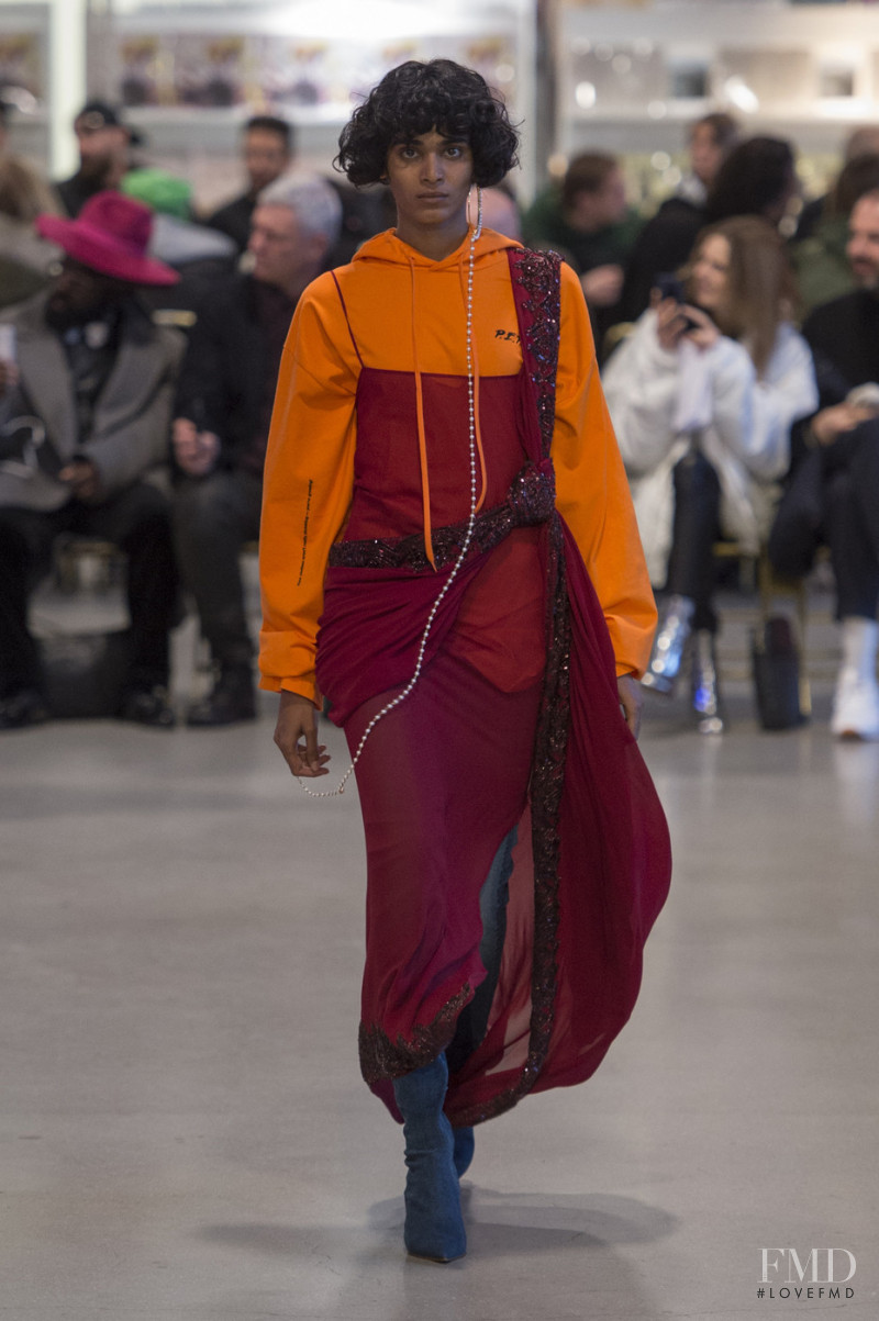 Radhika Nair featured in  the Vetements fashion show for Autumn/Winter 2017