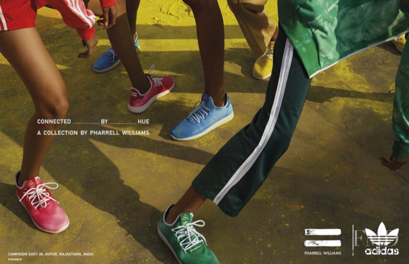 Adidas Originals X Pharrell Williams - Hu Holi Adicolor advertisement for Spring/Summer 2018