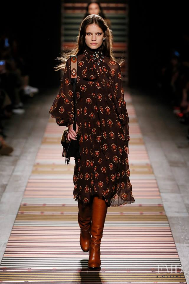 Faretta Radic featured in  the Etro fashion show for Autumn/Winter 2018