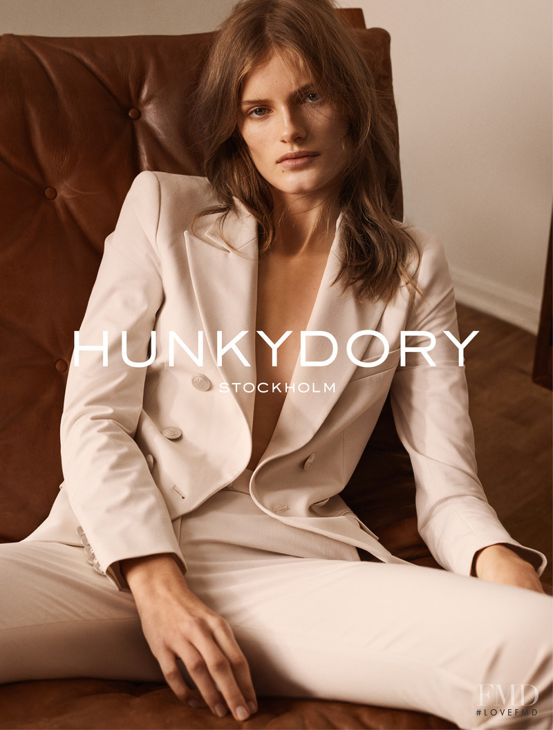 Signe Veiteberg featured in  the Hunkydory advertisement for Spring/Summer 2017