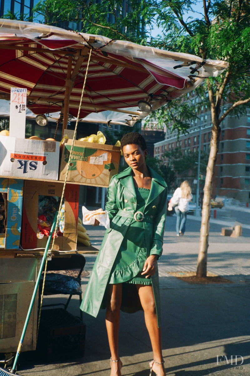 Jennae Quisenberry featured in  the Alexa Chung lookbook for Resort 2019