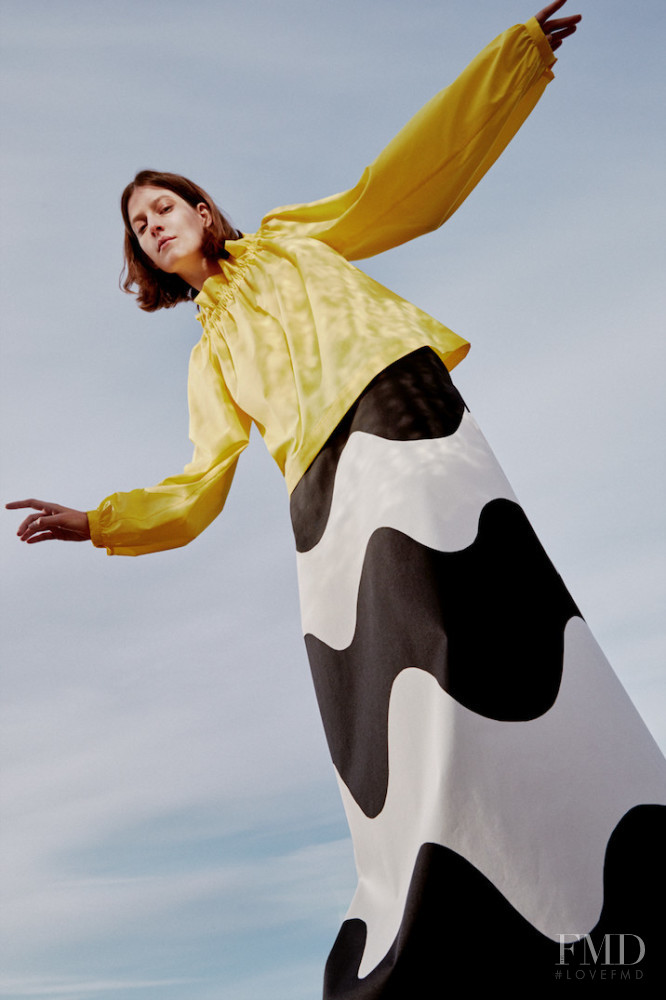 Jennae Quisenberry featured in  the Marimekko advertisement for Spring/Summer 2018