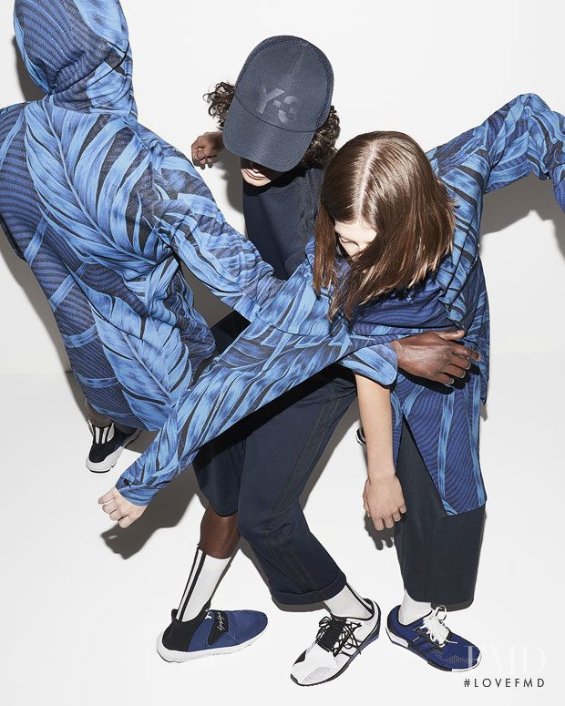 Jennae Quisenberry featured in  the Y-3 advertisement for Spring/Summer 2018