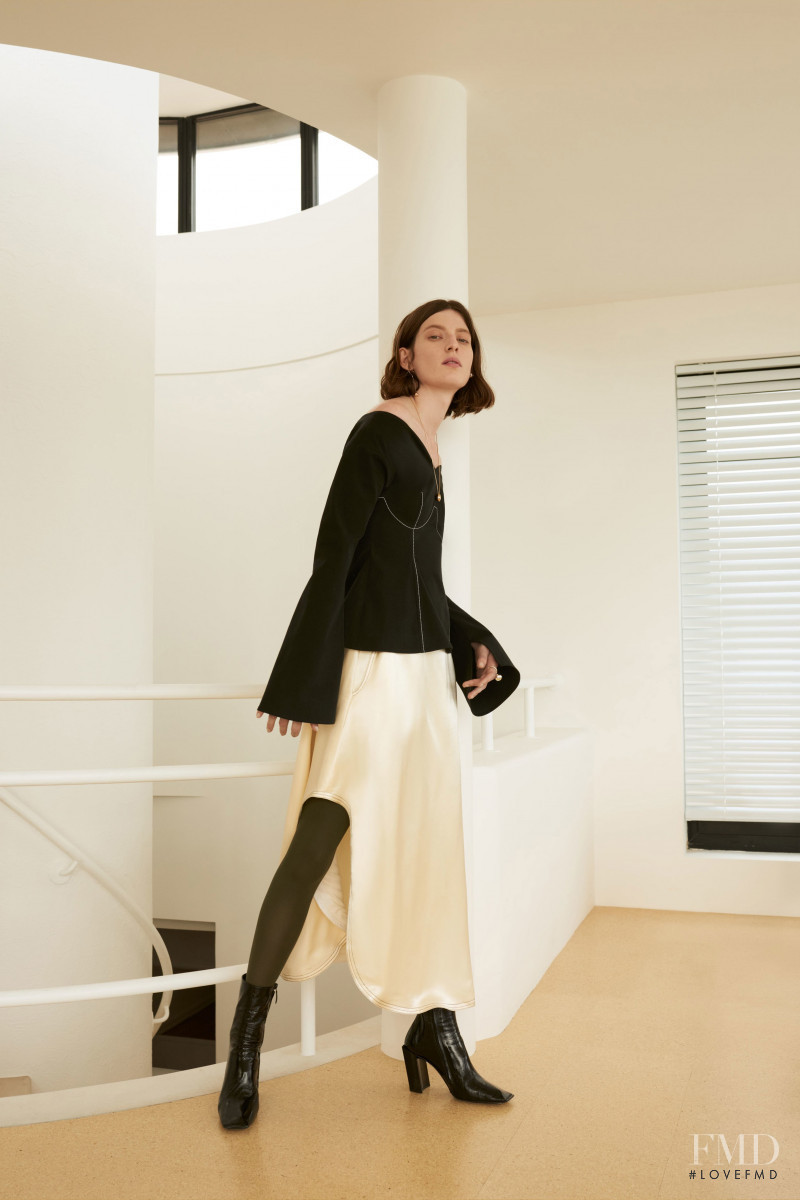 Jennae Quisenberry featured in  the Beaufille lookbook for Resort 2018