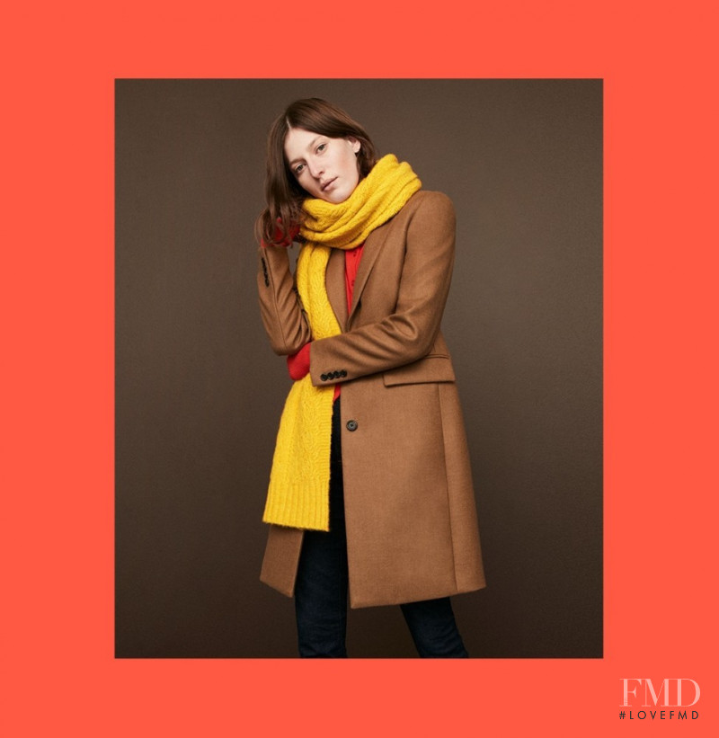 Jennae Quisenberry featured in  the J.Crew lookbook for Winter 2017