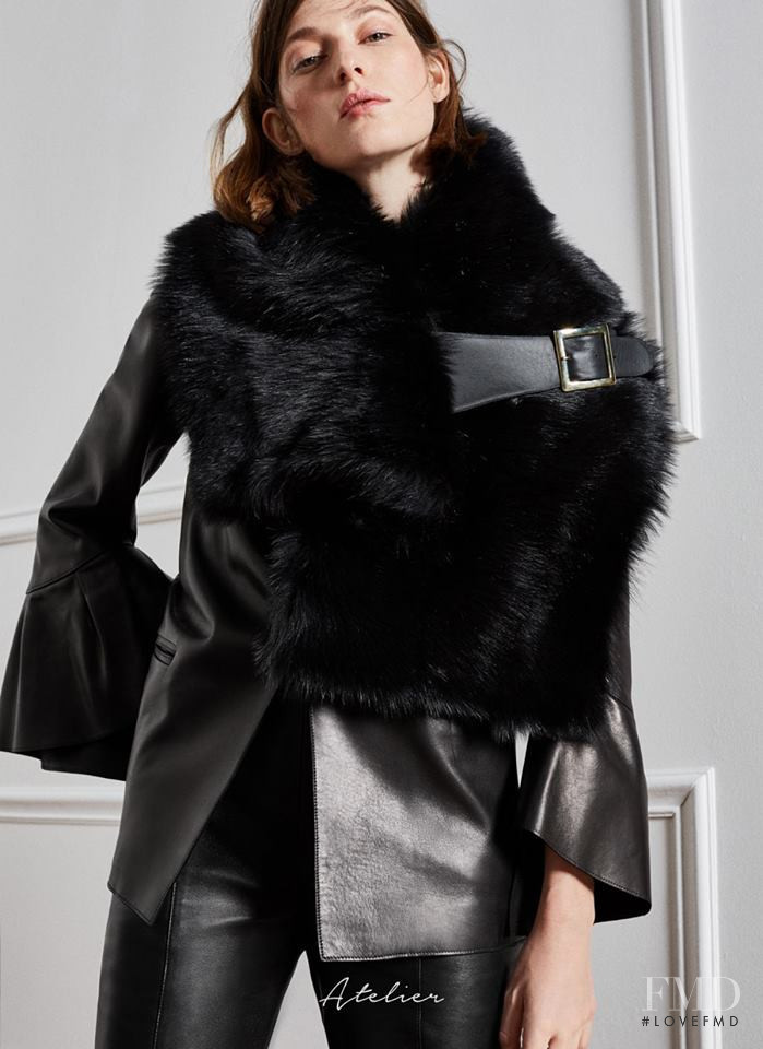 Jennae Quisenberry featured in  the Uterque lookbook for Winter 2017