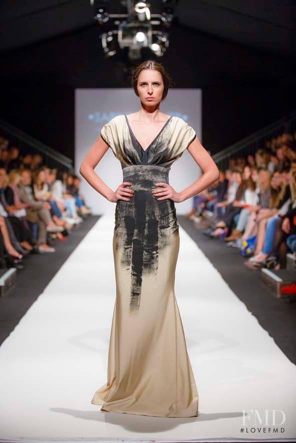 Alexandra Krstajic featured in  the Sabine Karner fashion show for Autumn/Winter 2013