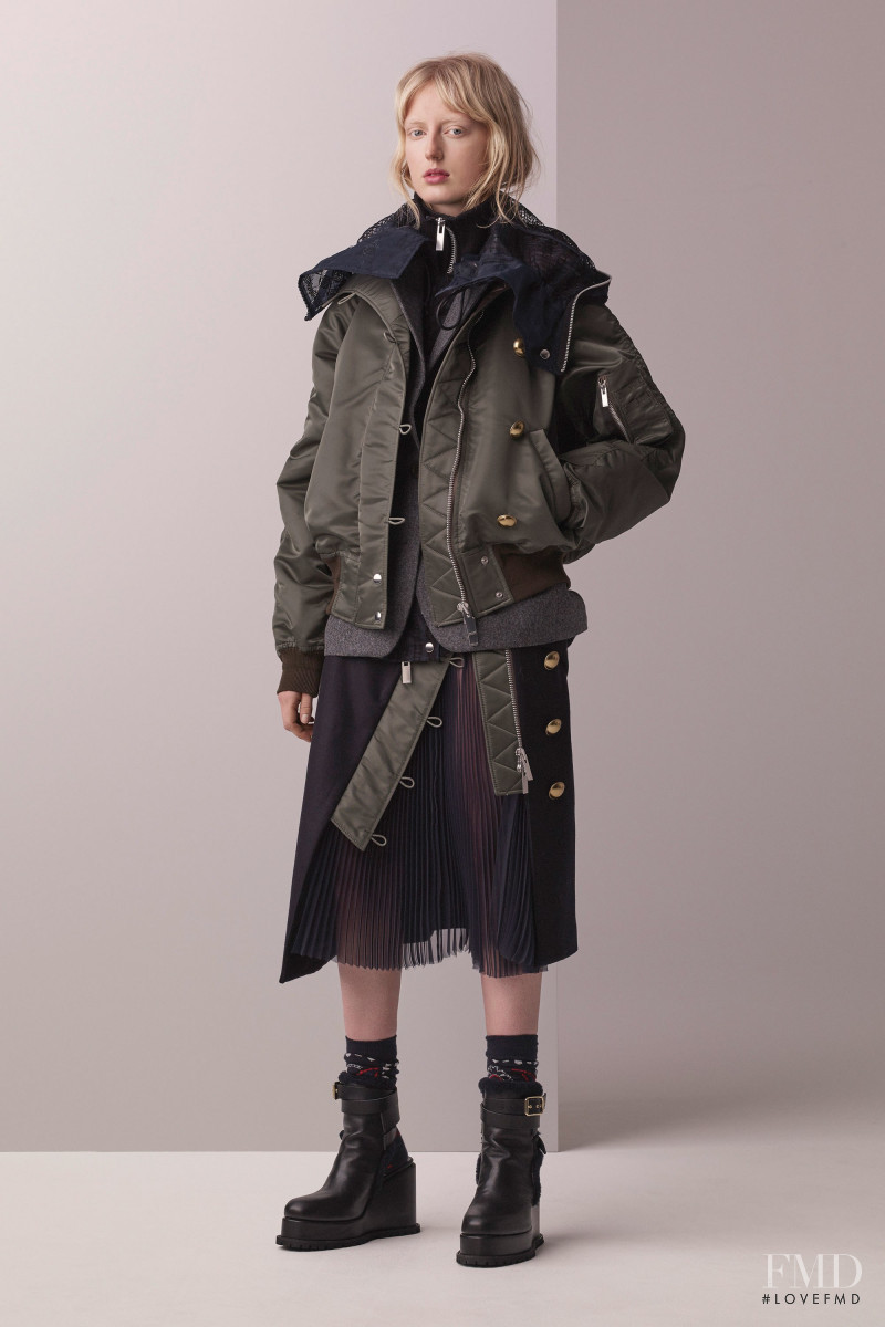 Sacai lookbook for Pre-Fall 2017