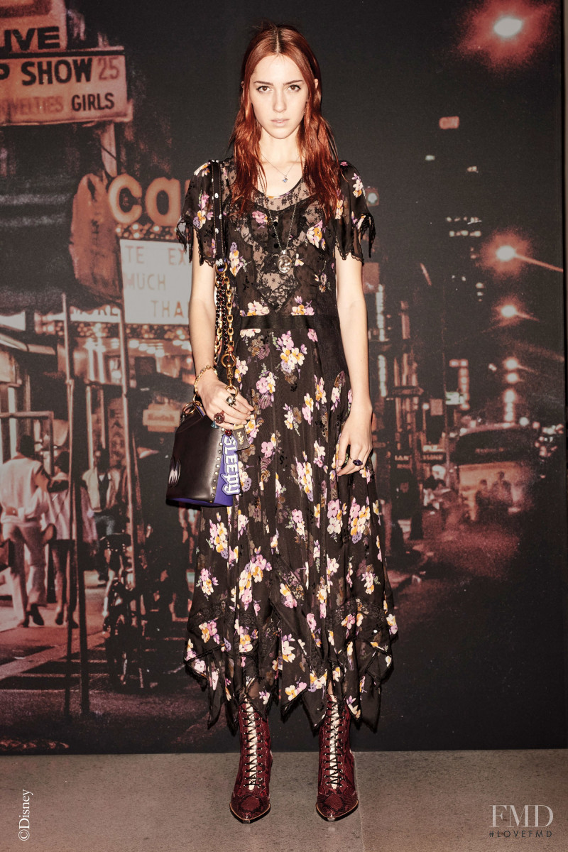 Teddy Quinlivan featured in  the Coach 1941 lookbook for Pre-Fall 2018