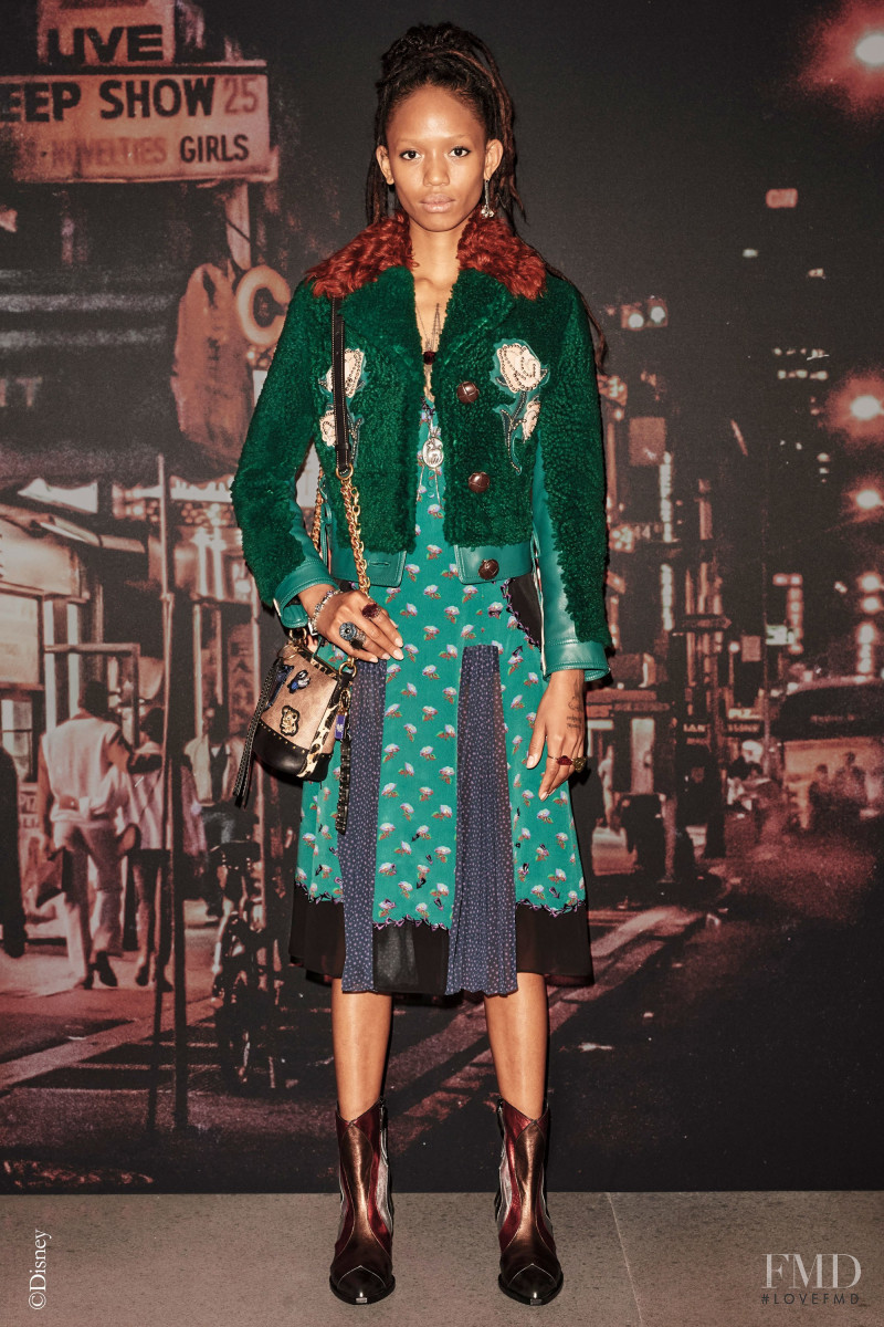 Adesuwa Aighewi featured in  the Coach 1941 lookbook for Pre-Fall 2018