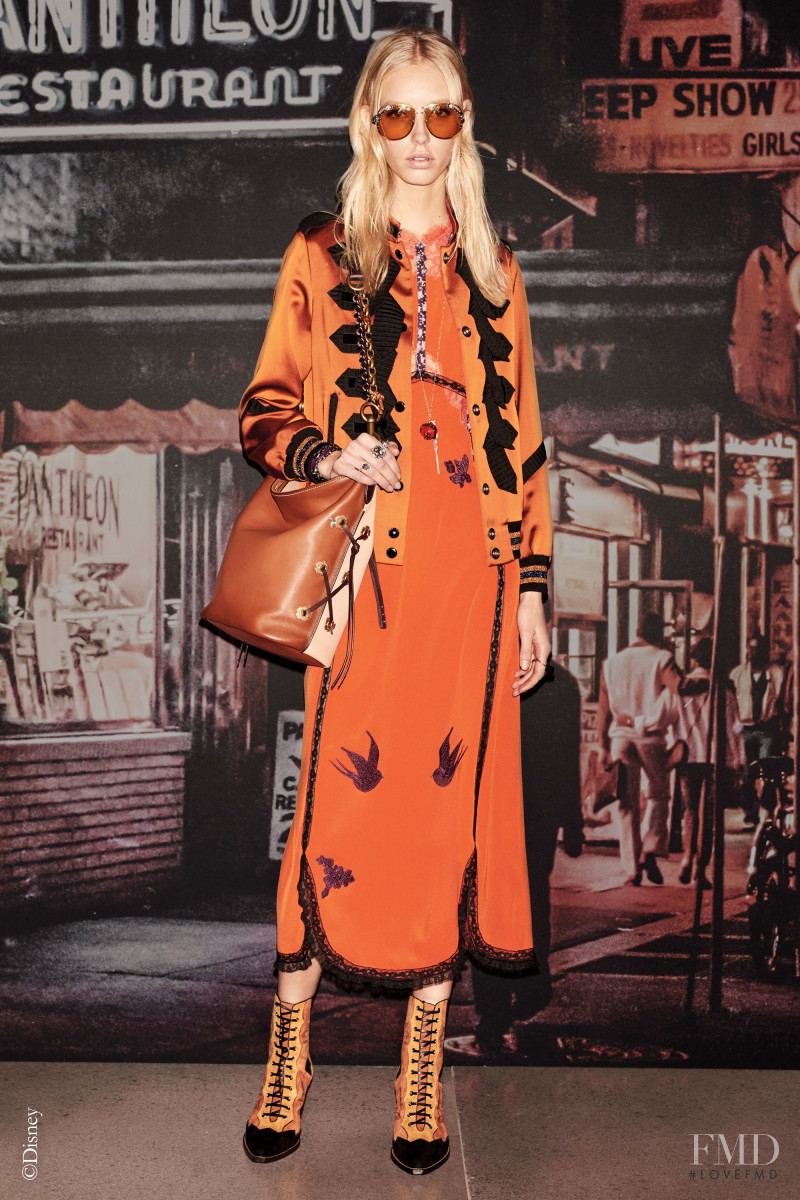 Jessie Bloemendaal featured in  the Coach 1941 lookbook for Pre-Fall 2018