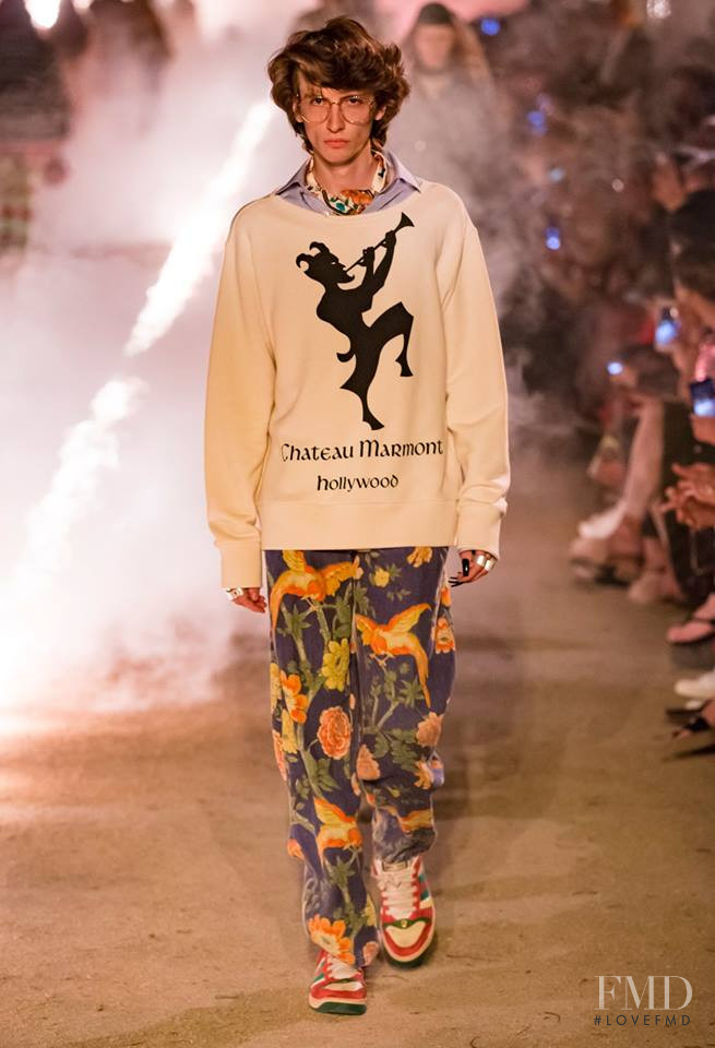 Gucci fashion show for Cruise 2019