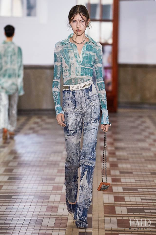 Lea Julian featured in  the Acne Studios fashion show for Spring/Summer 2019