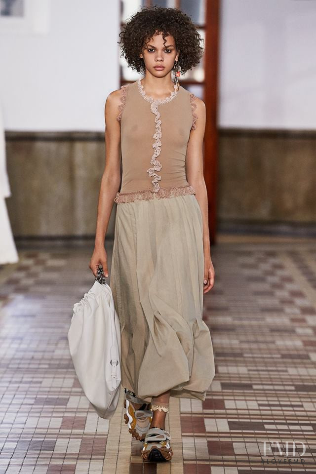 Hiandra Martinez featured in  the Acne Studios fashion show for Spring/Summer 2019