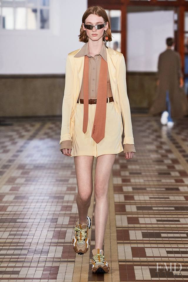 Kaila Wyatt featured in  the Acne Studios fashion show for Spring/Summer 2019