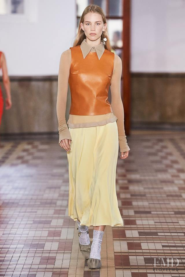Rebecca Leigh Longendyke featured in  the Acne Studios fashion show for Spring/Summer 2019