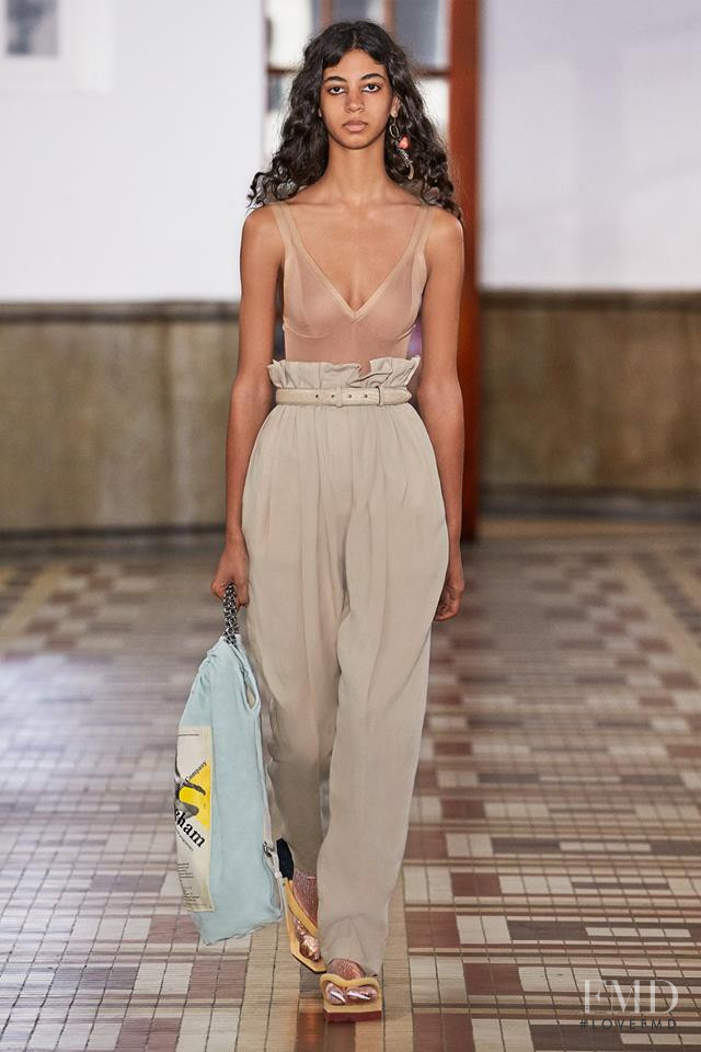 Rocio Marconi featured in  the Acne Studios fashion show for Spring/Summer 2019