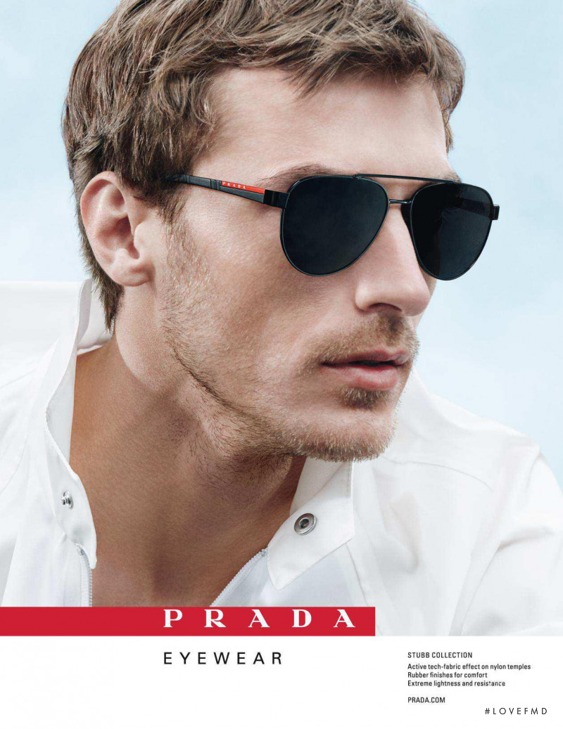Prada Eyewear Linea Rossa advertisement for Summer 2018