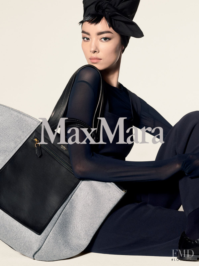 Fei Fei Sun featured in  the Max Mara advertisement for Pre-Fall 2018
