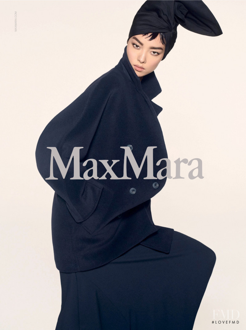 Fei Fei Sun featured in  the Max Mara advertisement for Pre-Fall 2018