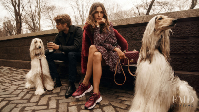 Andreea Diaconu featured in  the Michael Michael Kors advertisement for Autumn/Winter 2018