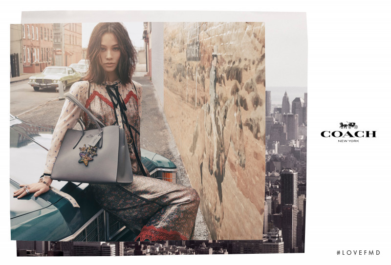 Coach x Selena Gomez advertisement for Autumn/Winter 2018