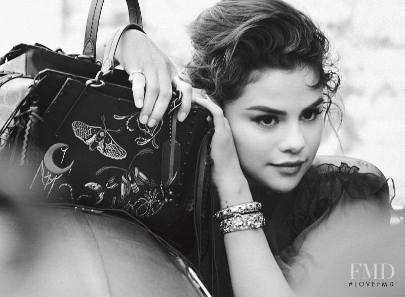 Coach x Selena Gomez advertisement for Autumn/Winter 2018