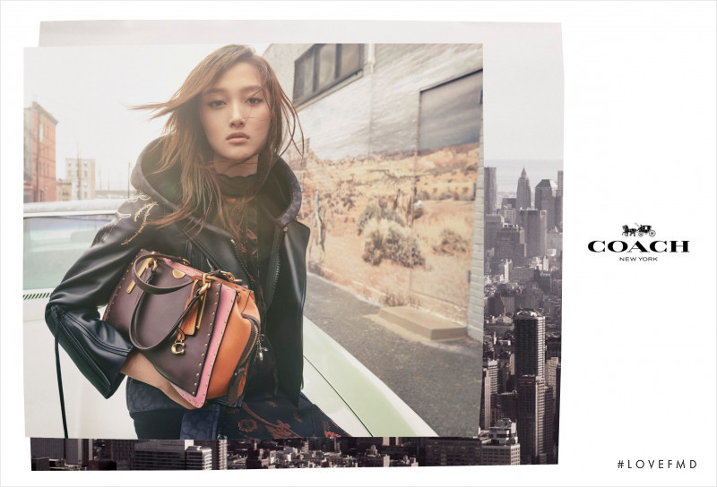 Coach x Selena Gomez advertisement for Autumn/Winter 2018