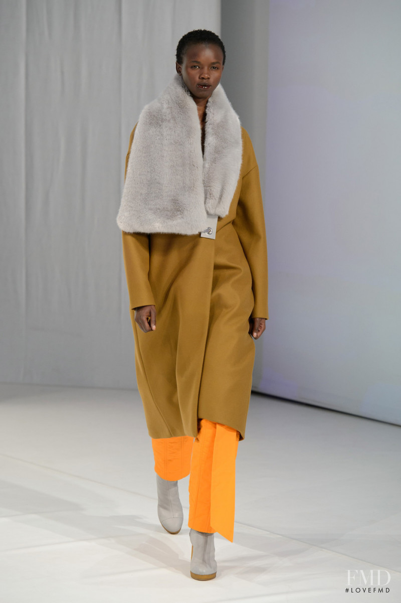 Akiima Ajak featured in  the Hussein Chalayan fashion show for Autumn/Winter 2018