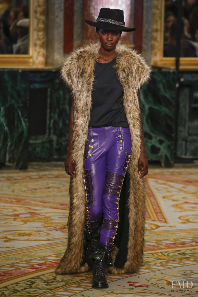 Shanelle Nyasiase featured in  the Redemption fashion show for Autumn/Winter 2018