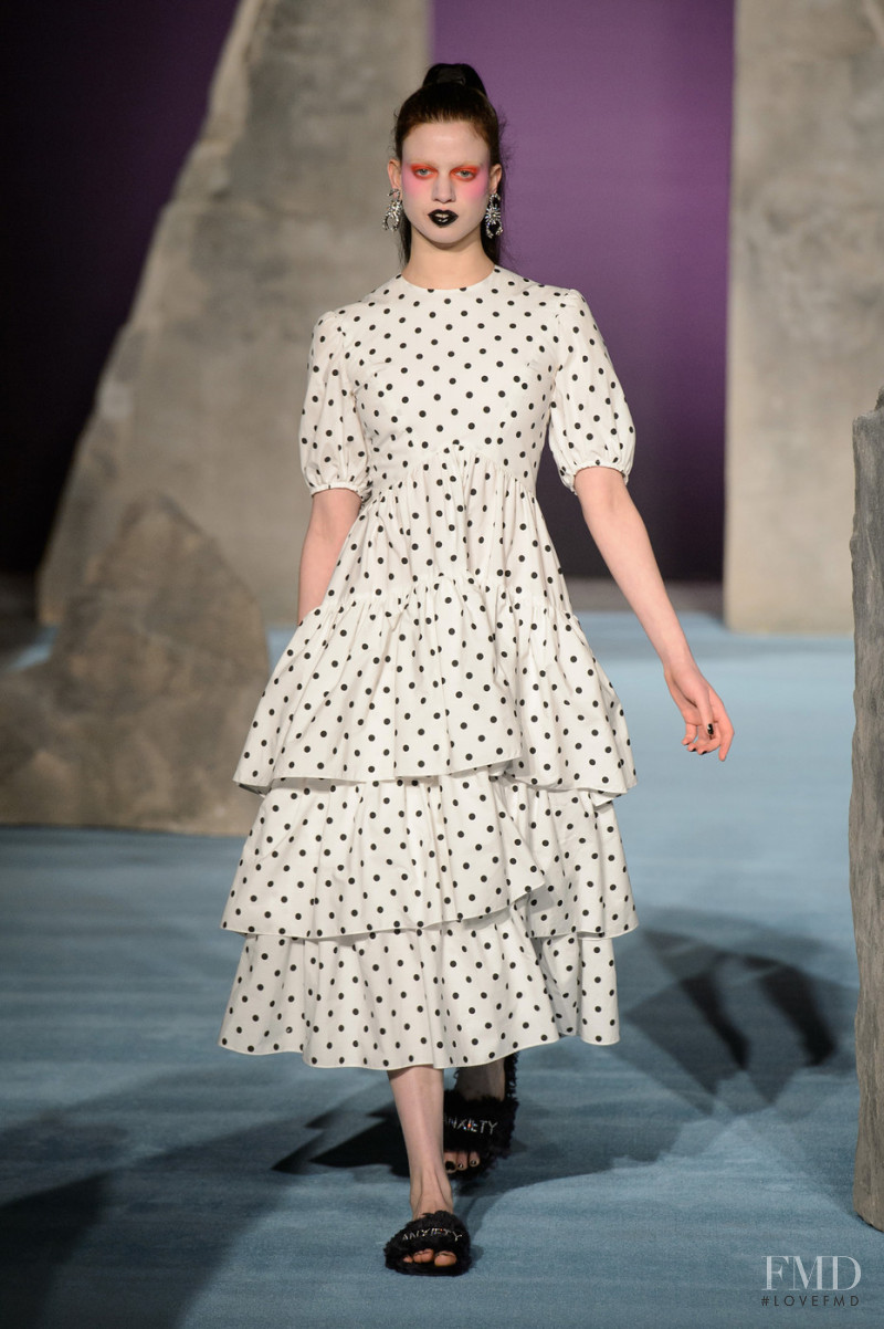 Lily McMenamy featured in  the Ashley Williams fashion show for Autumn/Winter 2018