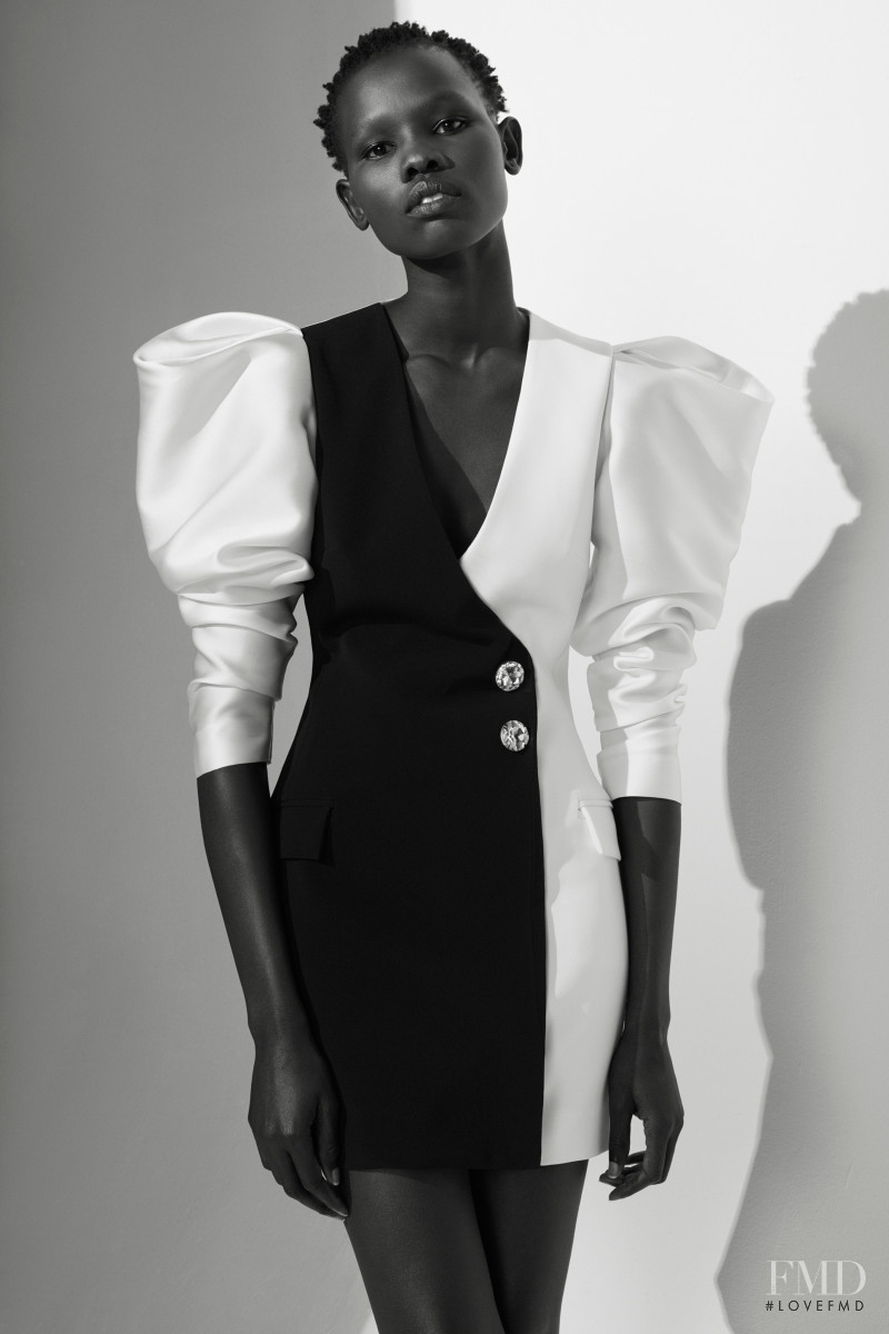 Shanelle Nyasiase featured in  the David Koma lookbook for Resort 2019