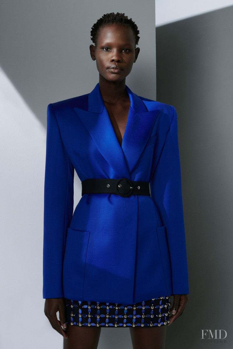 Shanelle Nyasiase featured in  the David Koma lookbook for Resort 2019