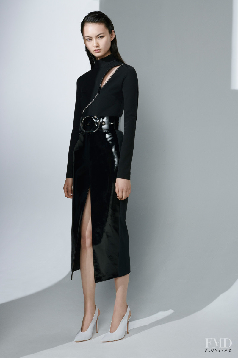 Cong He featured in  the David Koma lookbook for Resort 2019