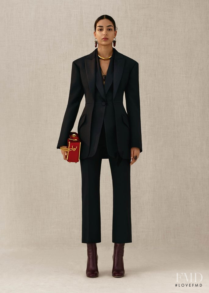 Alexander McQueen lookbook for Pre-Fall 2018