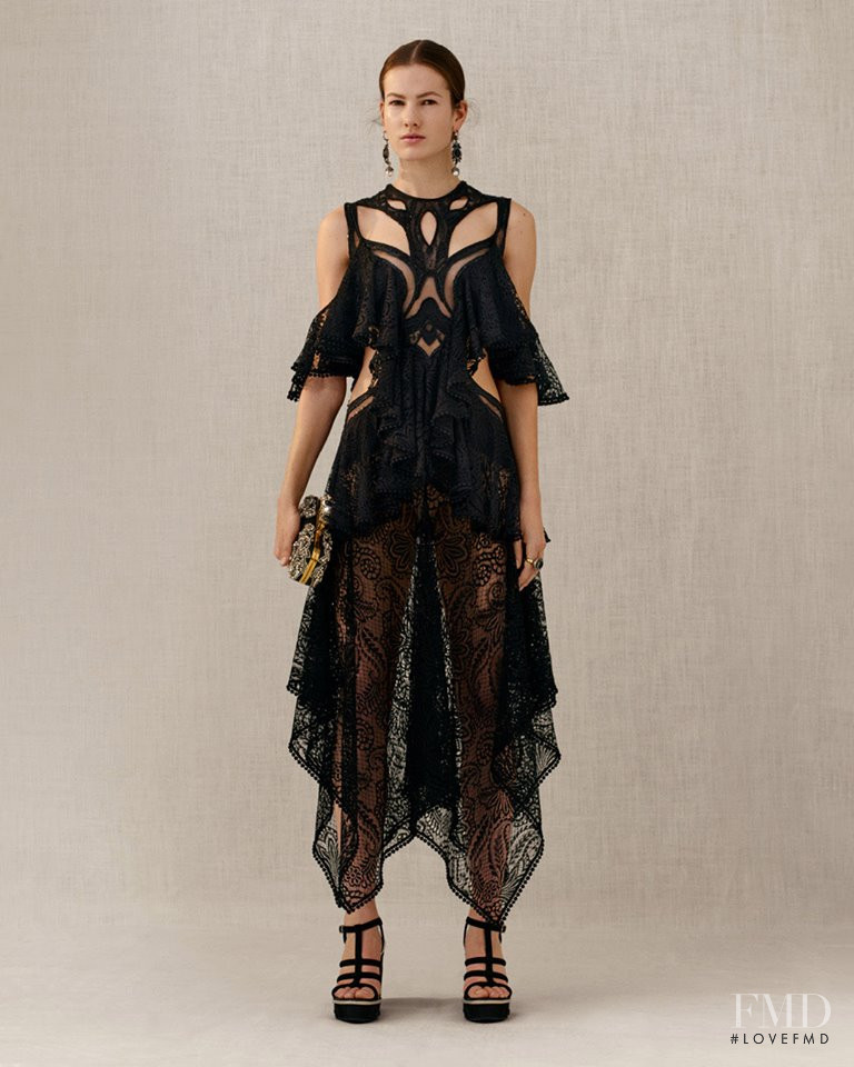 Alexander McQueen lookbook for Pre-Fall 2018